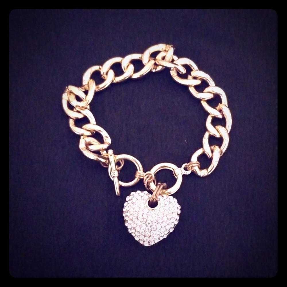 Gold & Diamond(CZ) bracelet